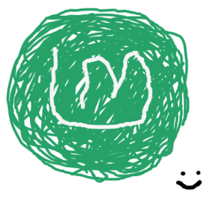 haha je kan het niet zien